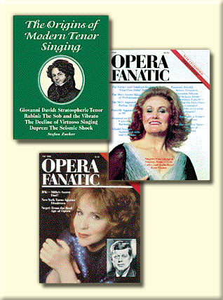 The Origins of Modern Tenor Singing -- plus Magazines