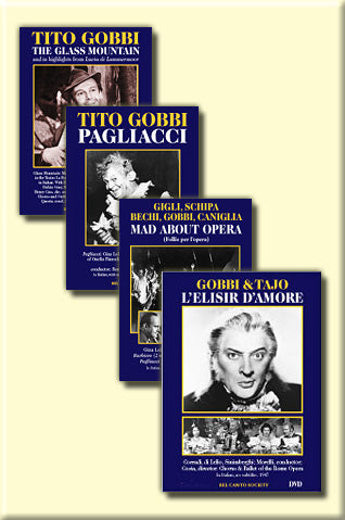 Tito Gobbi Collection - 4 Gobbi Movies