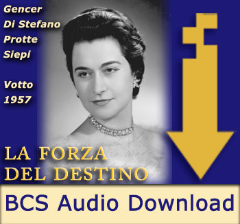 La forza del destino - Gencer, Di Stefano