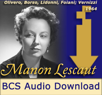 Manon Lescaut - Olivero