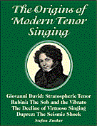 The Origins of Modern Tenor Singing