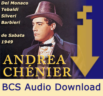 Andrea Chenier Highlights - Del Monaco, Tebaldi
