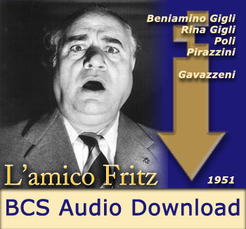L'amico Fritz - Gigli