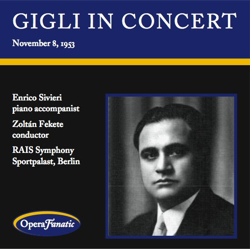 Gigli in Concert - Berlin 1953